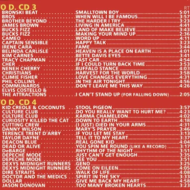 Classic Cuts Presents: 80s Night: The Ultimate DJ Collection: B to D by Various Artists - album cover