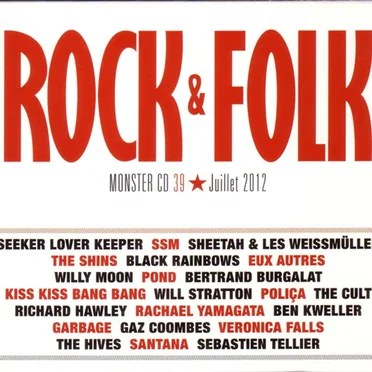 Rock & Folk Monster CD 39 - Juillet 2012 by Various Artists - album cover