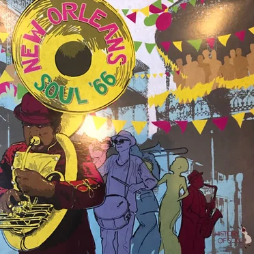 New Orleans Soul ’66 by Various Artists - album cover