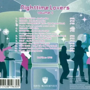 Nighttime Lovers, Volume 5 by Various Artists - album cover