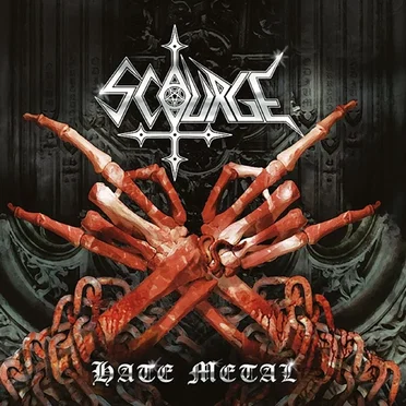 Hate Metal by Scourge - album cover