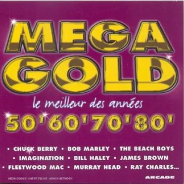 Mega Gold 50’60’70’80’ by Various Artists - album cover