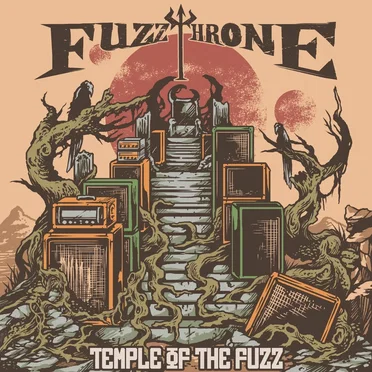 Temple of the Fuzz by Fuzzthrone - album cover
