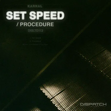Set Speed / Procedure