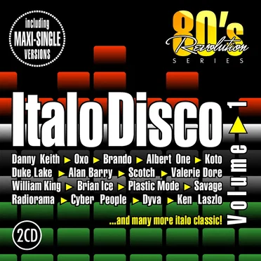 80's Revolution: Italo Disco, Volume 1 by Various Artists - album cover