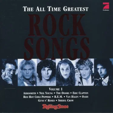 The All Time Greatest Rock Songs, Volume 1 by Various Artists - album cover