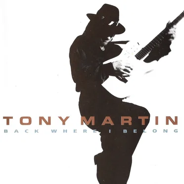 Back Where I Belong by Tony Martin - album cover