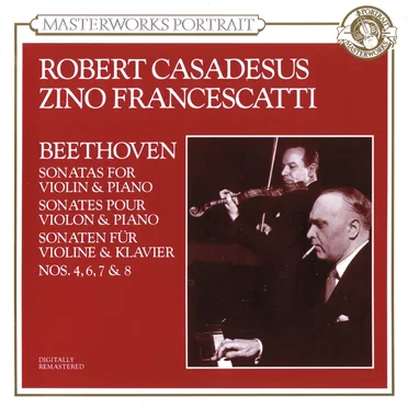 Sonatas for Violin & Piano Nos. 4, 6, 7 & 8