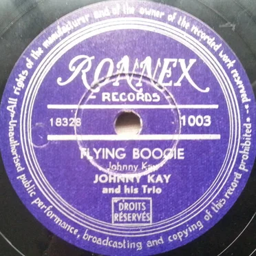 Flying Boogie / Spring Time Boogie by Johnny Kay and his Trio - album cover