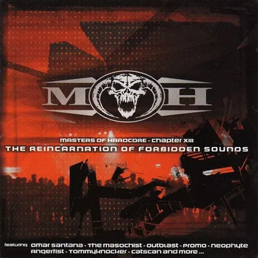 Masters of Hardcore, Chapter XIII: The Reincarnation of Forbidden Sounds by Various Artists - album cover