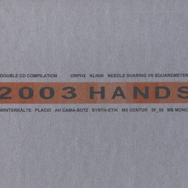 2003 Hands by Various Artists - album cover