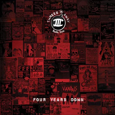 Four Years Down by Threes Away - album cover
