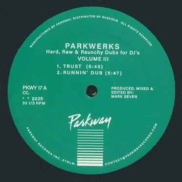 Parkwerks Vol III by Parkwerks - album cover