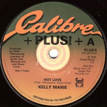 Hot Love by Kelly Marie - album cover