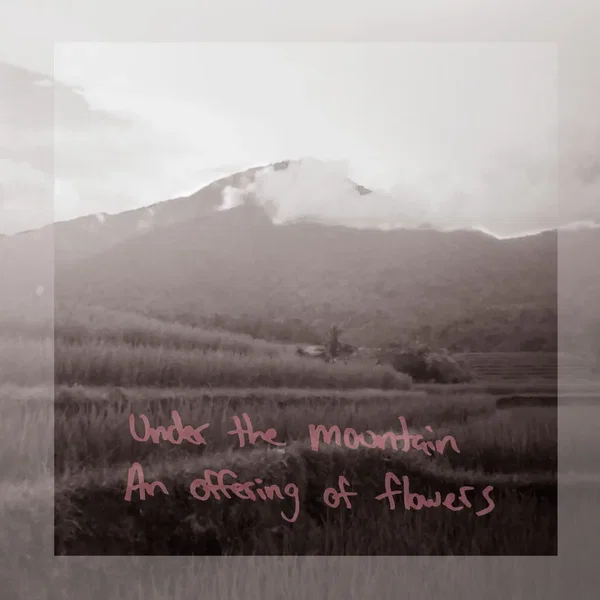 Under the Mountain, an Offering of Flowers