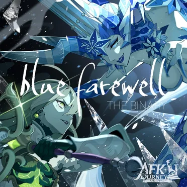 blue farewell by THE BINARY - album cover