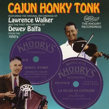 Cajun Honky Tonk: The Khoury Recordings by Various Artists - album cover