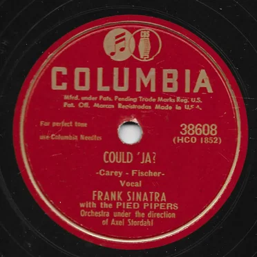 Could 'Ja? / That Lucky Old Sun