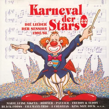 Karneval der Stars 22: Die Lieder der Session 1992/93 by Various Artists - album cover