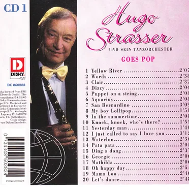 Hugo Strasser Goes Pop by Hugo Strasser und sein Tanzorchester - album cover