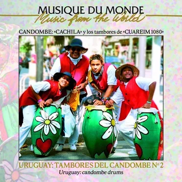 Uruguay: Tambores del candombe N°2 by Cachila y Los tambores de Cuareim 1080 - album cover