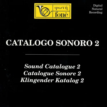 Catalogo Sonoro 2 by Various Artists - album cover