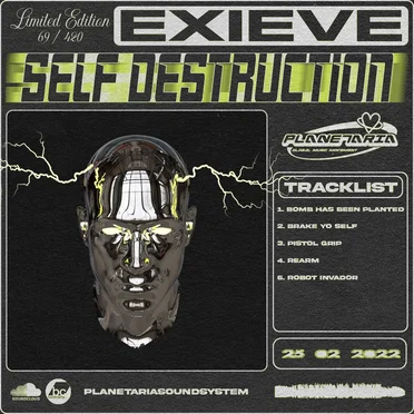 Self Destruction by Exieve - album cover