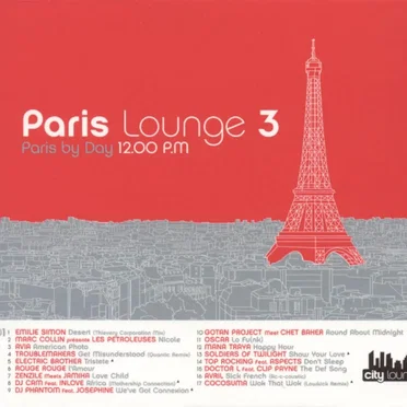 Paris Lounge 3 by Various Artists - album cover