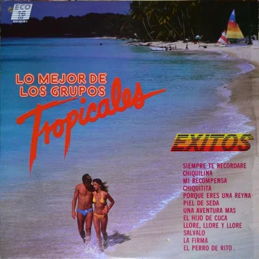 Lo mejor de los grupos tropicales by Various Artists - album cover