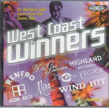 West Coast Winners: 24 Northern Soul Gems From the Sunny Side by Various Artists - album cover