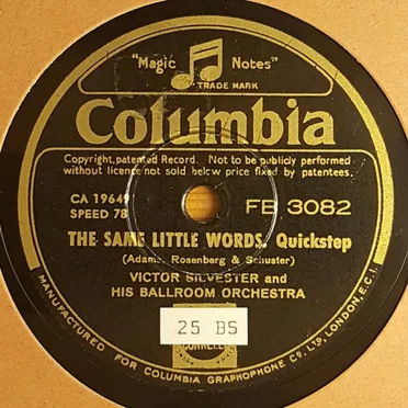 The Same Little Words / Sweetheart Waltz