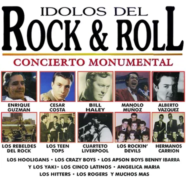 Ídolos del Rock & Roll by Various Artists - album cover