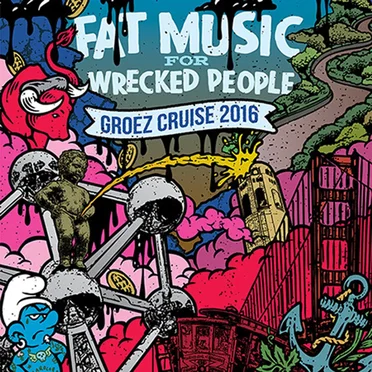 Fat Music for Wrecked People by Various Artists - album cover