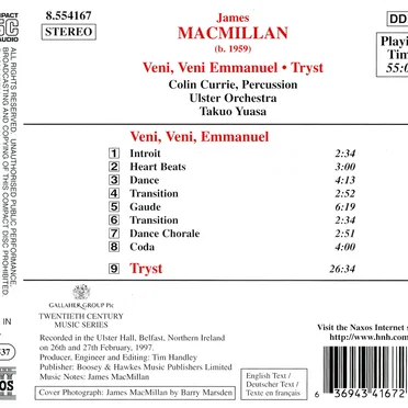 Veni, Veni, Emmanuel / Tryst