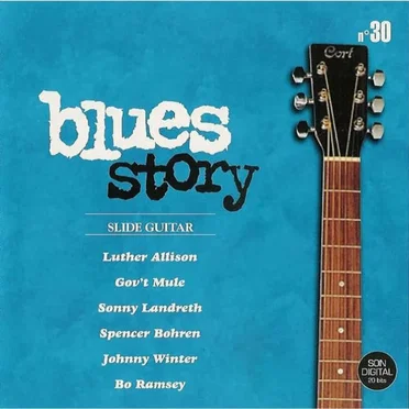 Blues Story n°30 Slide Guitar by Various Artists - album cover