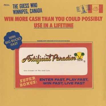 Artificial Paradise by The Guess Who - album cover