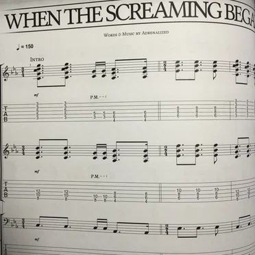 Tales From the Last Generation Digital Version "Guitar Pro Tabs"