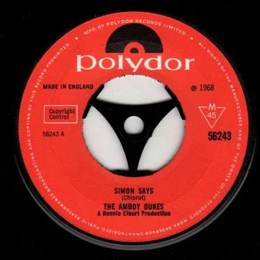 Simon Says by The Amboy Dukes - album cover