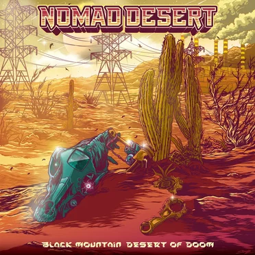 Black Mountain Desert of Doom by Nomad Desert - album cover