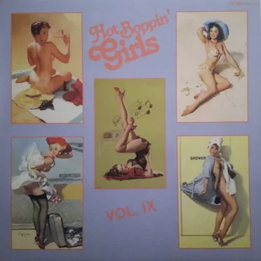 Hot Boppin’ Girls, Vol. IX by Various Artists - album cover