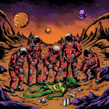 Fossil Fuel by Space Völvö - album cover