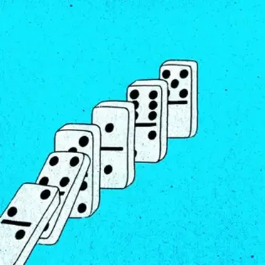 Domino by The Real Zebos - album cover
