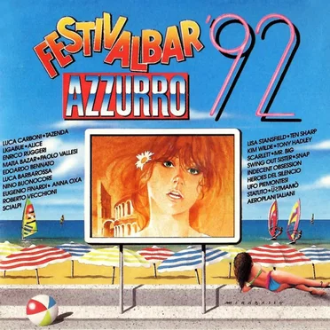 Festivalbar '92: Azzurro by Various Artists - album cover