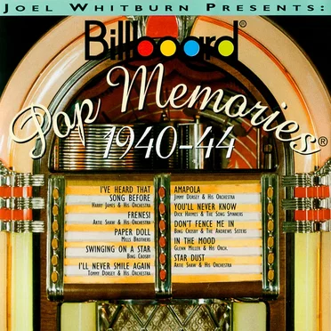 Billboard Pop Memories 1940-44 by Various Artists - album cover