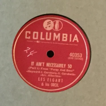 It Ain't Necessarily So (Part L) / It Ain’t Necessarily So (Part Ll)