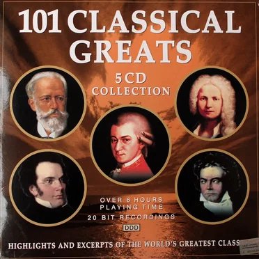 101 Classical Greats by Various Artists - album cover