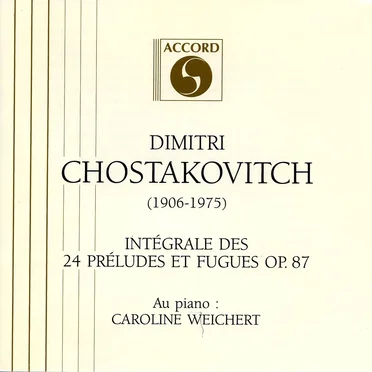 Intégrale des 24 Préludes et Fugues, op. 87