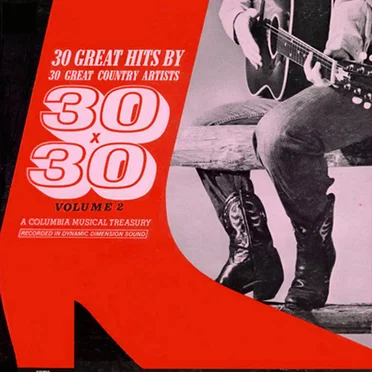 30 Great Hits By 30 Great Country Artists, Volume 2 (30X30) by Various Artists - album cover