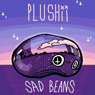 SAD BEANS by Plushii - album cover