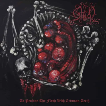 To Profane the Flesh With Crimson Teeth by Ghul - album cover